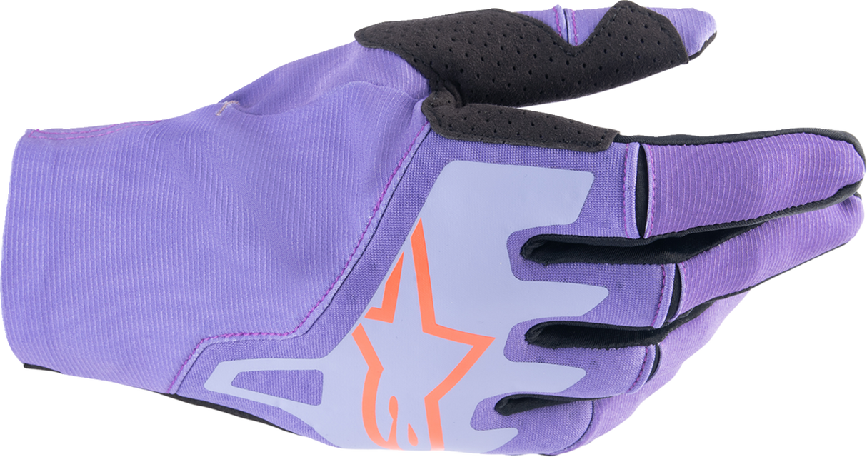 ALPINESTARS Techstar Gloves - Purple/Black - Large 3561024-381-L