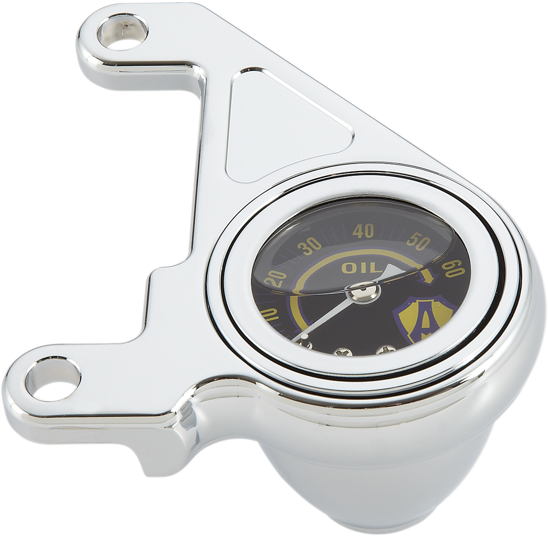 ARLEN NESS Oil Pressure Gauge Kit - Radius - Chrome 15-658