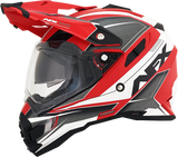 AFX FX-41 Motorcycle Helmet - Range - Matte Red - Medium 0140-0067