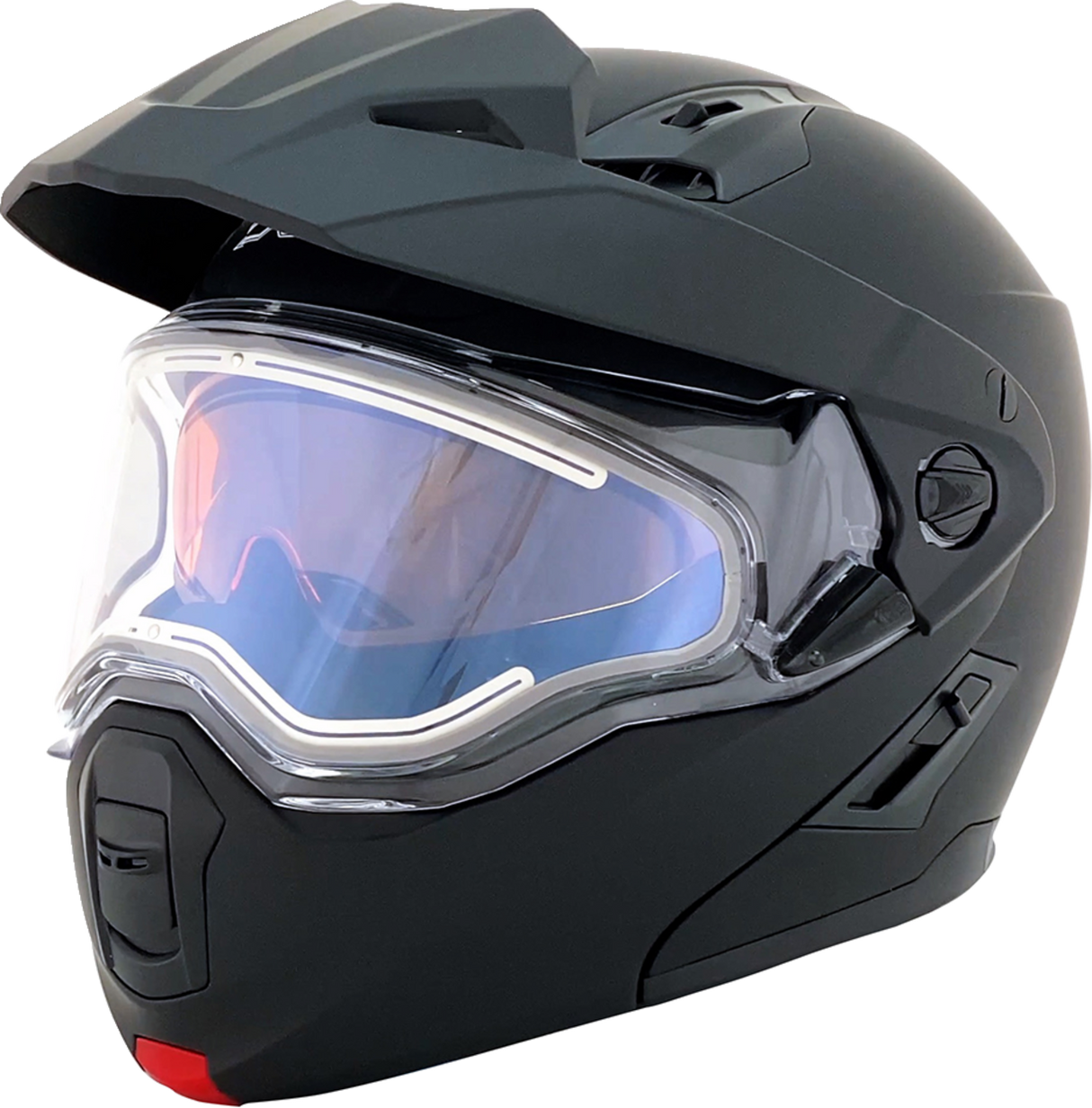 AFX FX-111DS Snow Motorcycle Helmet - Electric - Matte Black - 2XL 0120-0803