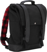 BURLY BRAND Roll Top Backpack - Black B15-1020B