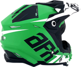 AFX FX-19R Motorcycle Helmet - Racing - Matte Green - Large 0110-7080