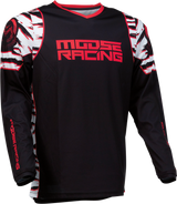 MOOSE RACING Qualifier Jersey - Black/Red - 3XL 2910-6979