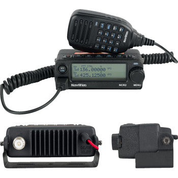 NAVATLAS Intercom/Radio and Headset Kit - 4-Seat - Black NIRBHBK4