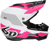 6D ATR-2 Motorcycle Helmet - Fusion - Neon Pink - Large 12-2947