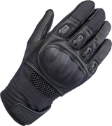 BILTWELL Bridgeport Gloves - Black Out - Small 1509-0101-302