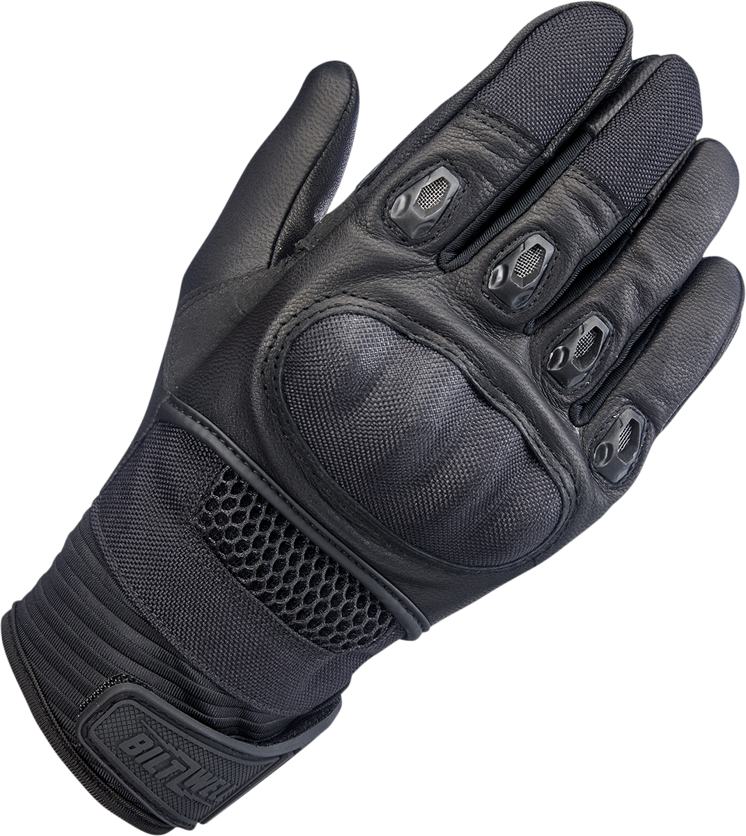 BILTWELL Bridgeport Gloves - Black Out - XS 1509-0101-301