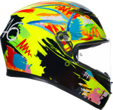 AGV K3 Motorcycle Helmet - Rossi Winter Test 2019 - Small 2118381004003S