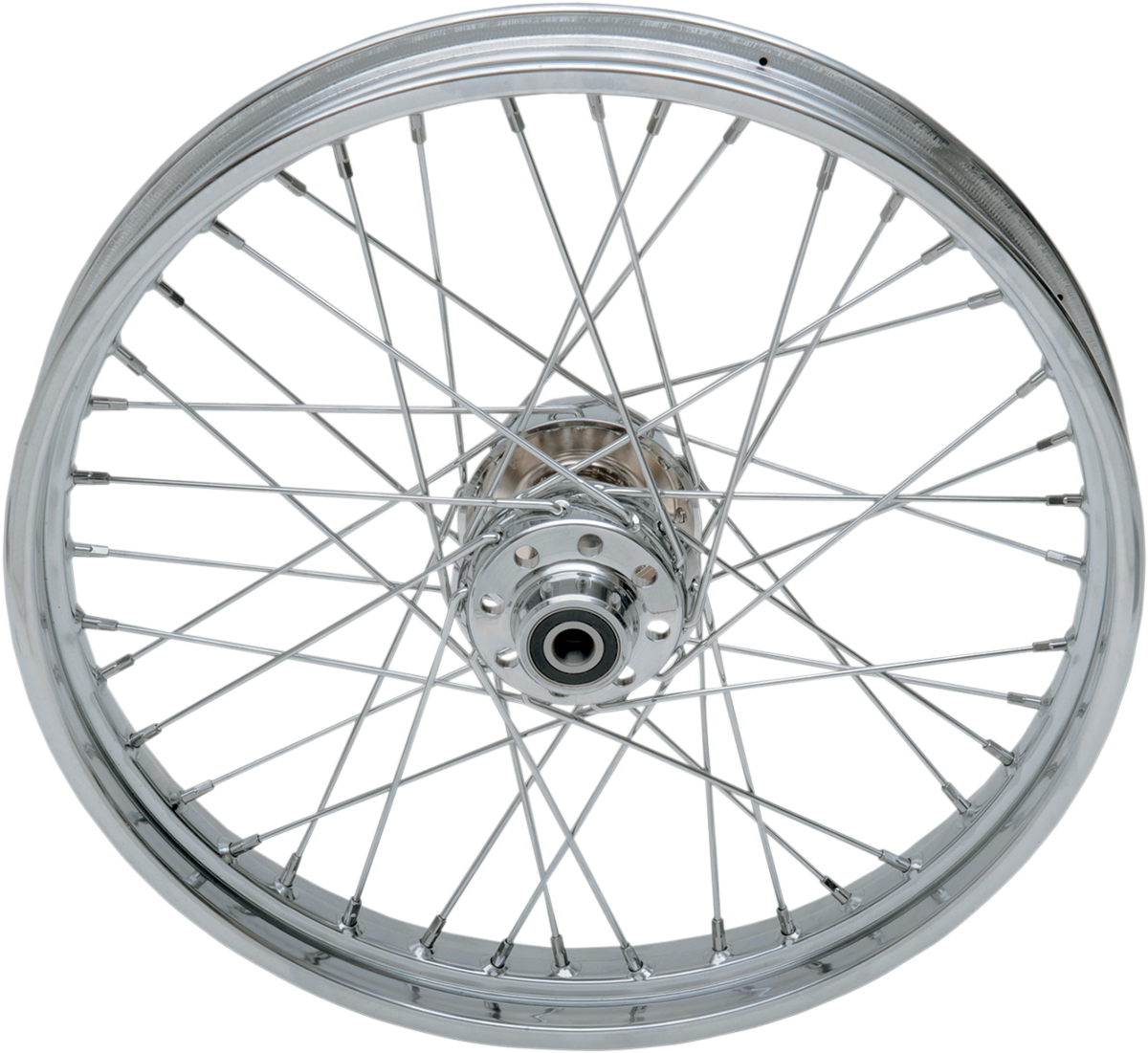 DRAG SPECIALTIES Front Wheel - Single Disc/No ABS - Chrome - 21"x2.15" 64439