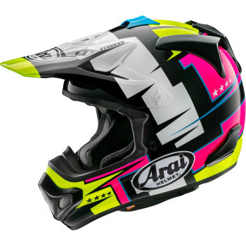 ARAI HELMETS VX-Pro4 Helmet - Battle - Yellow - Small 0110-8717