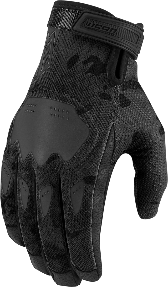 ICON Hooligan™ CE Gloves - Dark Camo - Medium 3301-4397