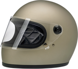 BILTWELL Gringo S Motorcycle Helmet - Flat Titanium - XS 1003-203-101