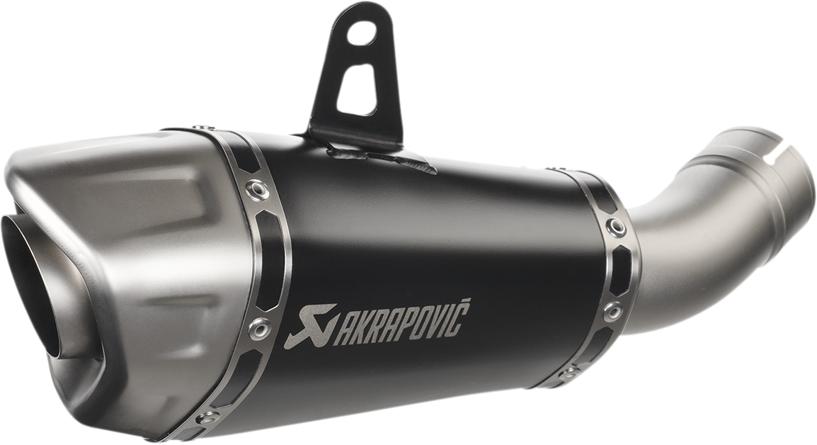 Kawasaki ZX10R 2021-2025 Exhaust, Akrapovic Slip-On Race Muffler in Titanium SK10SO28ASZTBL