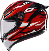 AGV K1 S Motorcycle Helmet - Lion - Black/Red/White - Small 2118394003-035-S