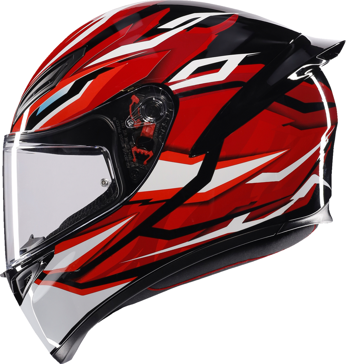 AGV K1 S Motorcycle Helmet - Lion - Black/Red/White - XL 2118394003-035-XL