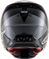 ALPINESTARS SM5 Motorcycle Helmet - Rayon - Black/White/Orange - Medium 8304121-1242-MD