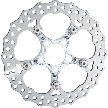 ARLEN NESS Spider Rotor - 11.8" - Chrome  300-074