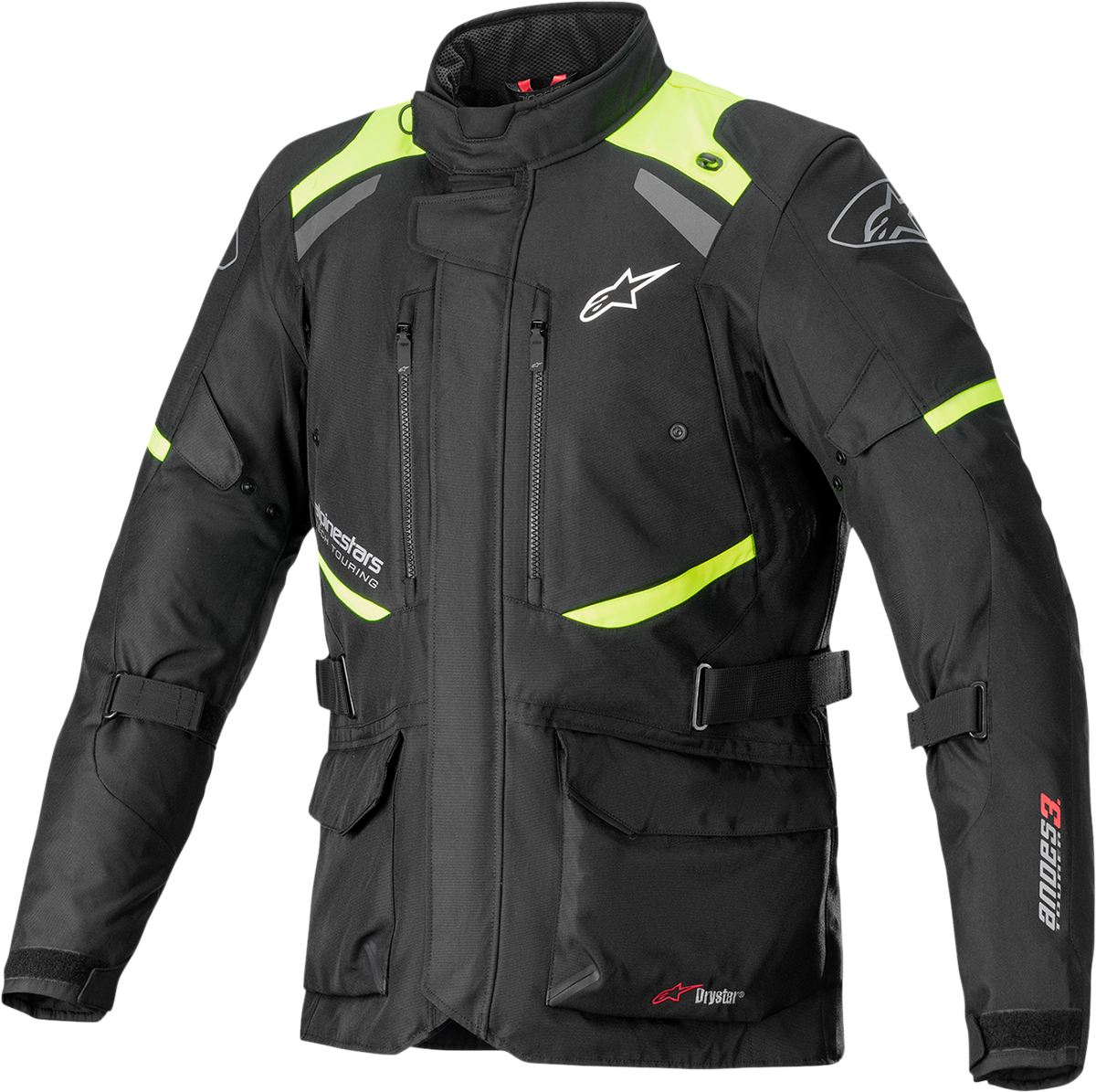 ALPINESTARS Andes v3 Jacket - Black/Yellow - Small 3207521-155-S