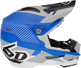 6D ATR-2 Motorcycle Helmet - Fusion - Blue - Small 12-2925