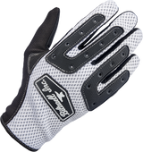 BILTWELL Anza Gloves - White - Small 1507-0401-002