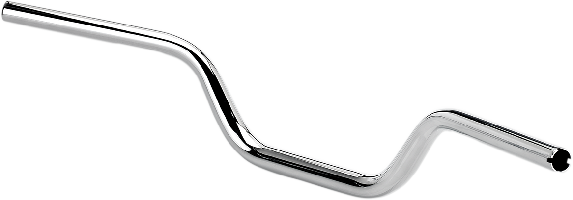 BILTWELL Handlebar - Oversized - Tracker High - TBW - Chrome 6309-1055