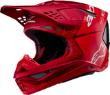 ALPINESTARS Supertech M10 Motorcycle Helmet - Flood - MIPS® - Red Fluo/Red - Large 8301023-3003-L