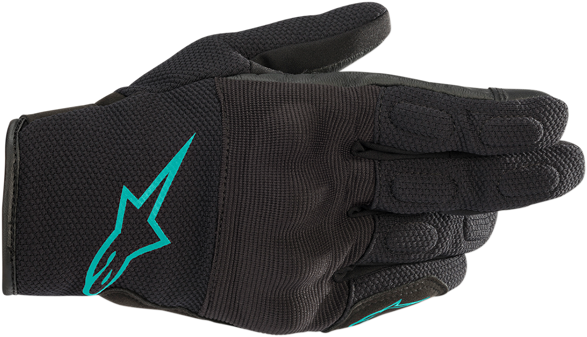 ALPINESTARS Women Stella S-Max Drystar® Gloves - Black/Teal - XL 3537620-1170-XL