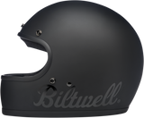 BILTWELL Gringo Motorcycle Helmet - Flat Black Factory - Small 1002-638-102