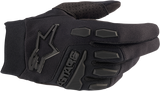 ALPINESTARS Full Bore Gloves - Black/Black - Large 3563622-1100-L