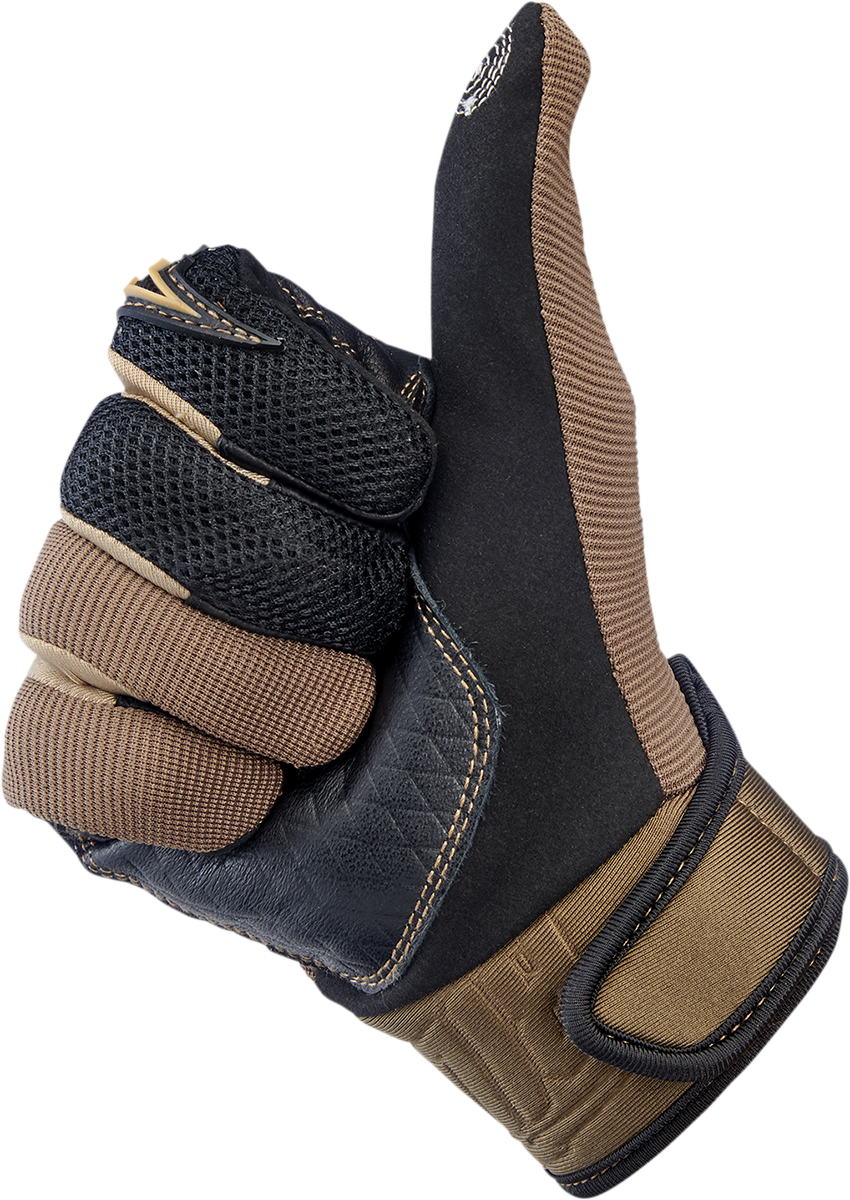 BILTWELL Baja Gloves - Chocolate - Large 1508-0201-304