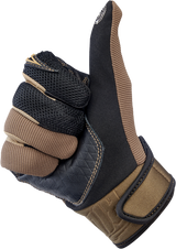 BILTWELL Baja Gloves - Chocolate - XS 1508-0201-301