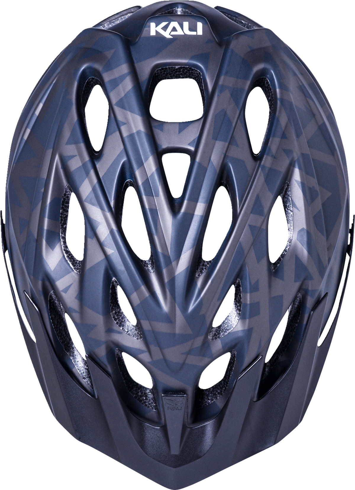 KALI Youth Chakra Plus Bicycle Helmet - Pyramid - Matte Teal 0221421122