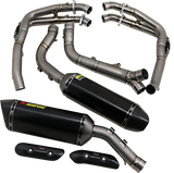 AKRAPOVIC Evolution Exhaust - Carbon Fiber - YZF-R1 S-Y10RFT10-ZC/2 1810-1792