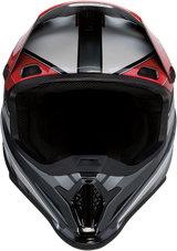 Z1R Rise Motorcycle Helmet - MC - Red/Gray - Large 0110-7211