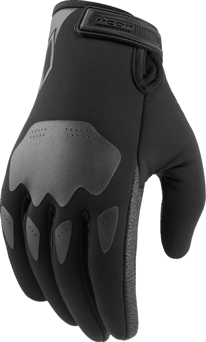 ICON Hooligan™ Insulated Gloves - Black - 3XL 3301-4492