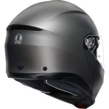 AGV Tourmodular Motorcycle Helmet - Luna Matte Gray - Large 201251F4OY00514