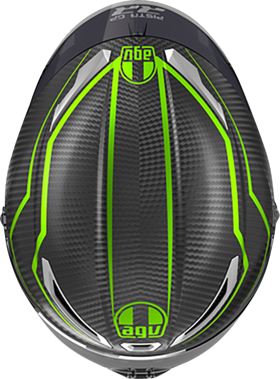 AGV Pista GP RR Motorcycle Helmet - Performante - Carbon/Lime - Small 2118356002-018-S