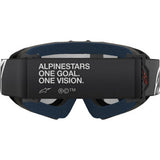 ALPINESTARS Goggles Youth Vision Goggles - Corp - Black - Silver Mirror 5140225-1456