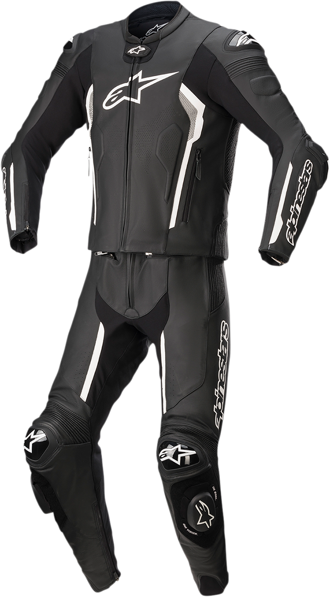 ALPINESTARS Missile v2 - 2-Piece Suit - Black/White/Gray - US 40 / EU 50 3160122-12-50