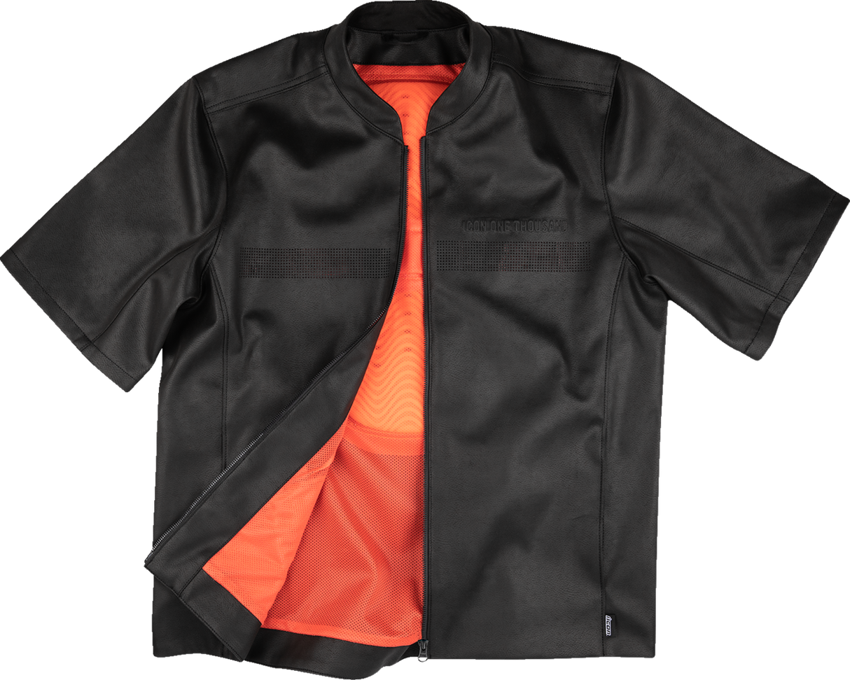 ICON Short Track™ Jacket - Short-Sleeve - Black - XL 2820-6764