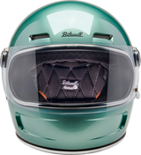 BILTWELL Gringo SV Motorcycle Helmet - Metallic Seafoam - Large 1006-313-504