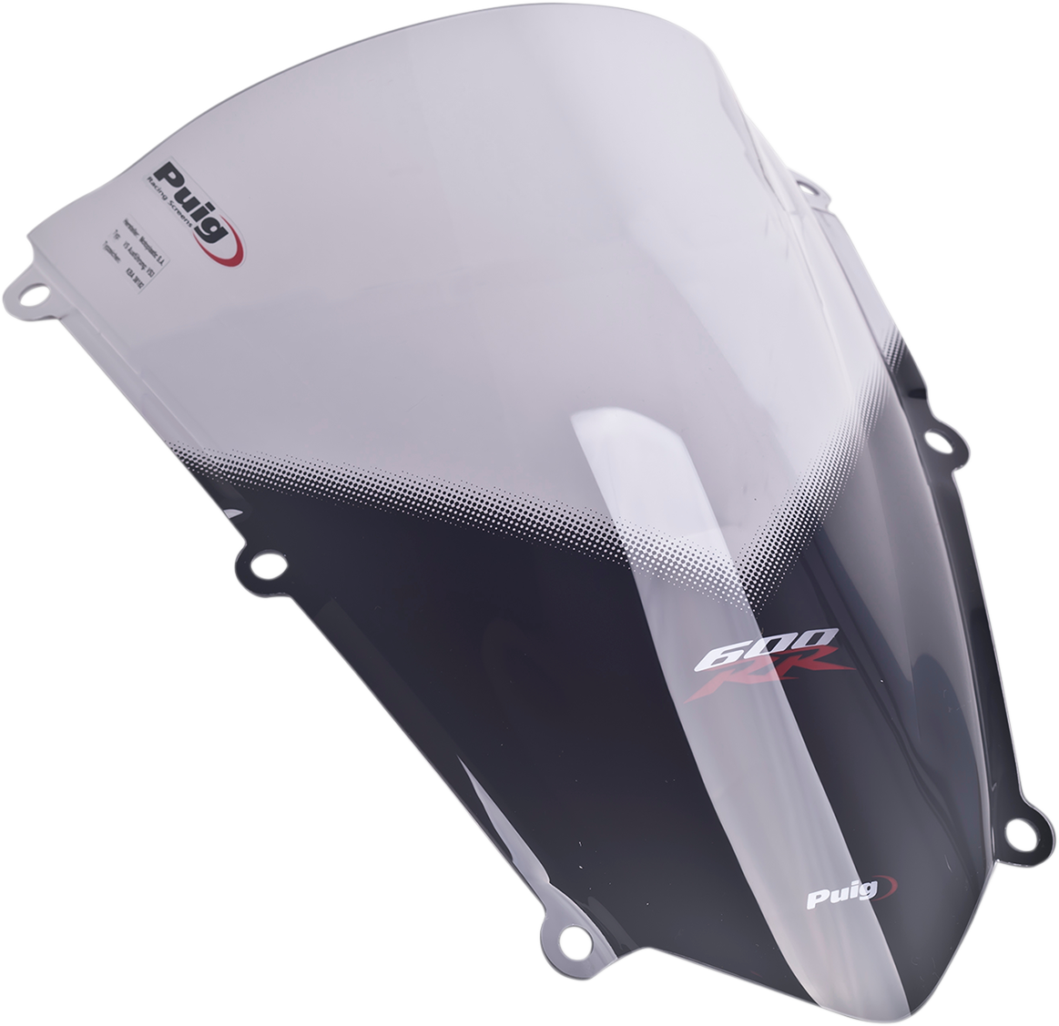 PUIG HI-TECH PARTS Race Windscreen - Smoke 4356H