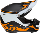 6D ATR-2 Motorcycle Helmet - Drive - Neon Orange - XS 12-2754