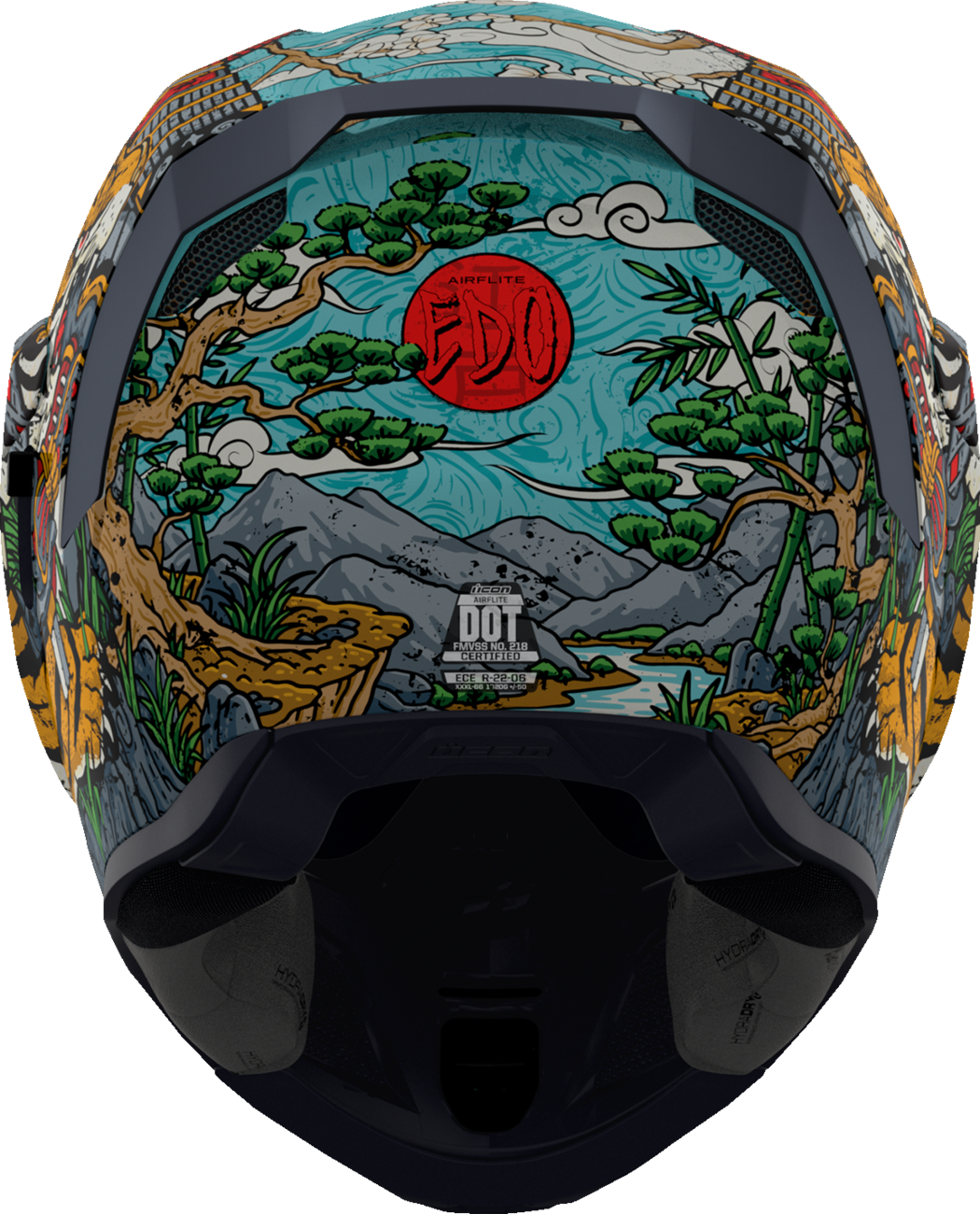 ICON Airflite™ Motorcycle Helmet - Edo - MIPS® - 2XL 0101-16626