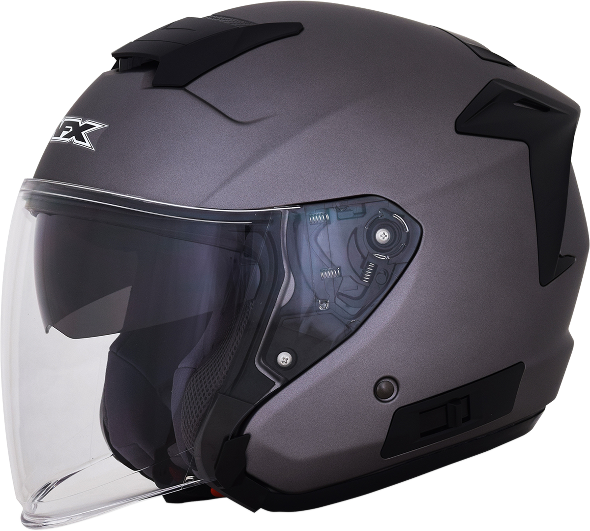 AFX FX-60 Motorcycle Helmet - Frost Gray - Medium 0104-2568