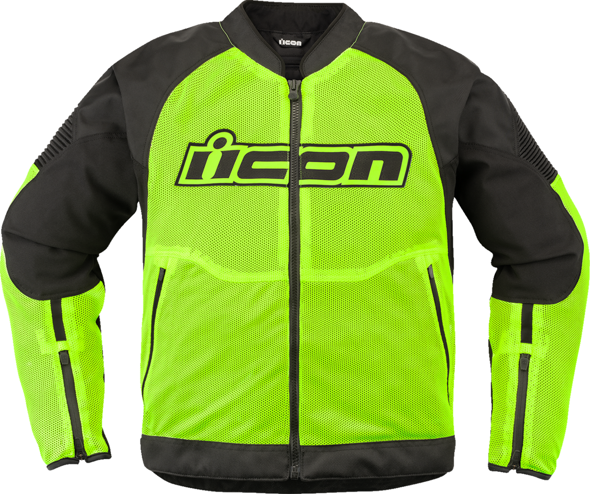 ICON Overlord3 Mesh™ Jacket - Hi-Viz Yellow - Large 2820-6750