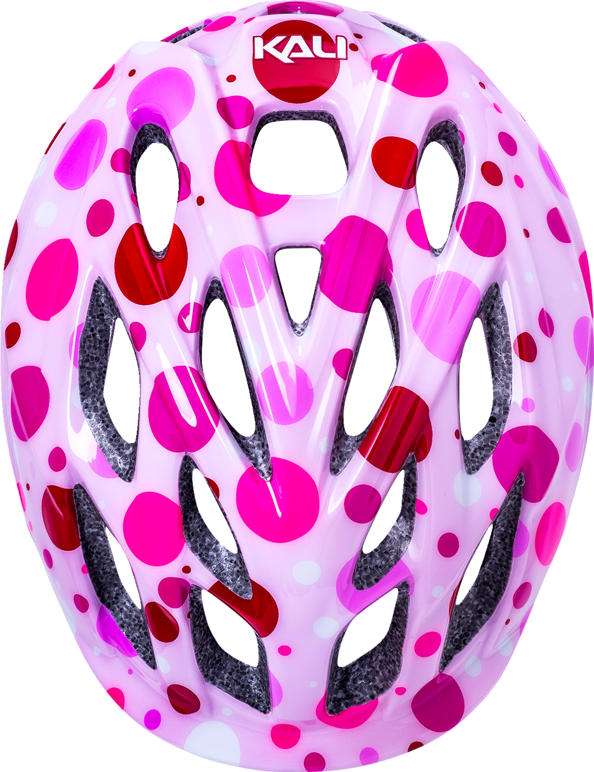 KALI Child Chakra Lighted Bicycle Helmet - Confetti - Gloss Pink - Small 0221022125