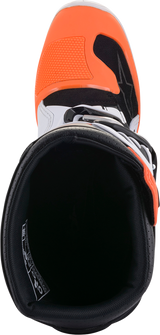 ALPINESTARS Youth Tech 7S Boots - Black/Orange/White - US 7 2015017-1241-7