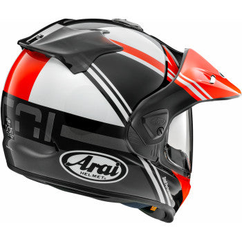 ARAI XD-5 Motorcycle Helmet - Cosmic - Red - Large 0140-0317