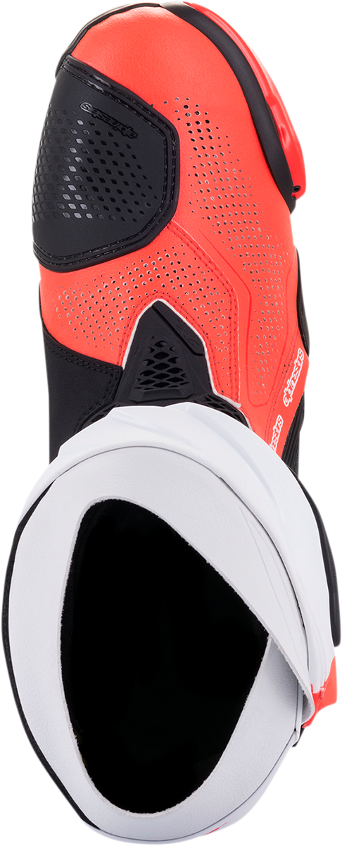 ALPINESTARS Supertech V Boots - Black/Fluo Red/White - US 11.5 / EU 46 2220121-124-46